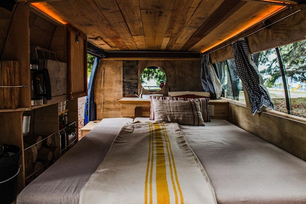 A Family Of 7 Lives In A Converted Bus. The Interior Will Amaze You